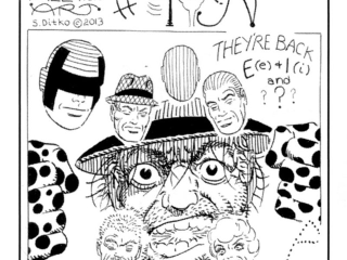 Illustration for article titled Crowdfund Armor For Barbie Dolls And Steve Ditko's Latest Comic